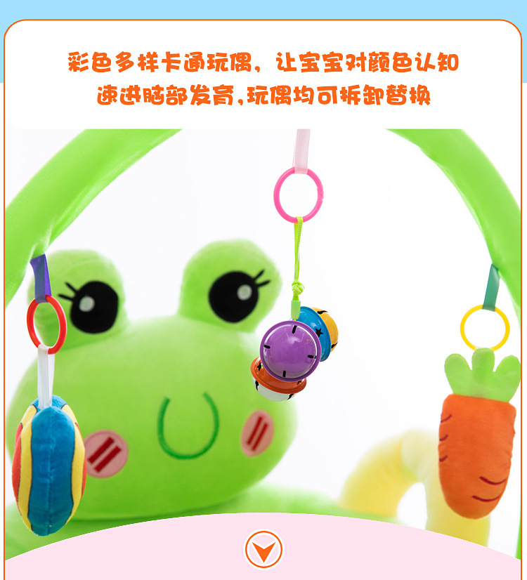 跨境 便携式儿童沙发卡通宝宝学座椅 婴幼儿安全小座椅毛绒玩具工厂直销详情图11