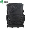 Tactics universal black vest, street breathable equipment