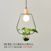 Plant lamp for living room, Scandinavian creative modern and minimalistic bar lights, ceiling lamp