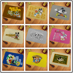 Household anti-slip cute cartoon custom pattern foot mats door mats home anti-slip mats