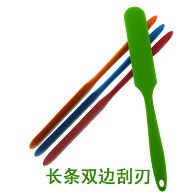 壹體全包手柄雙邊矽膠刮刀牛油攪拌抹刀矽膠吻刀蛋糕烘焙刮刀工具