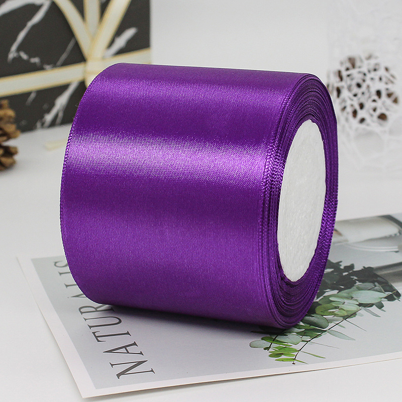 Fábrica al por mayor 7,5 cm cinta boda decoración regalo embalaje silla espalda cinta al por mayor