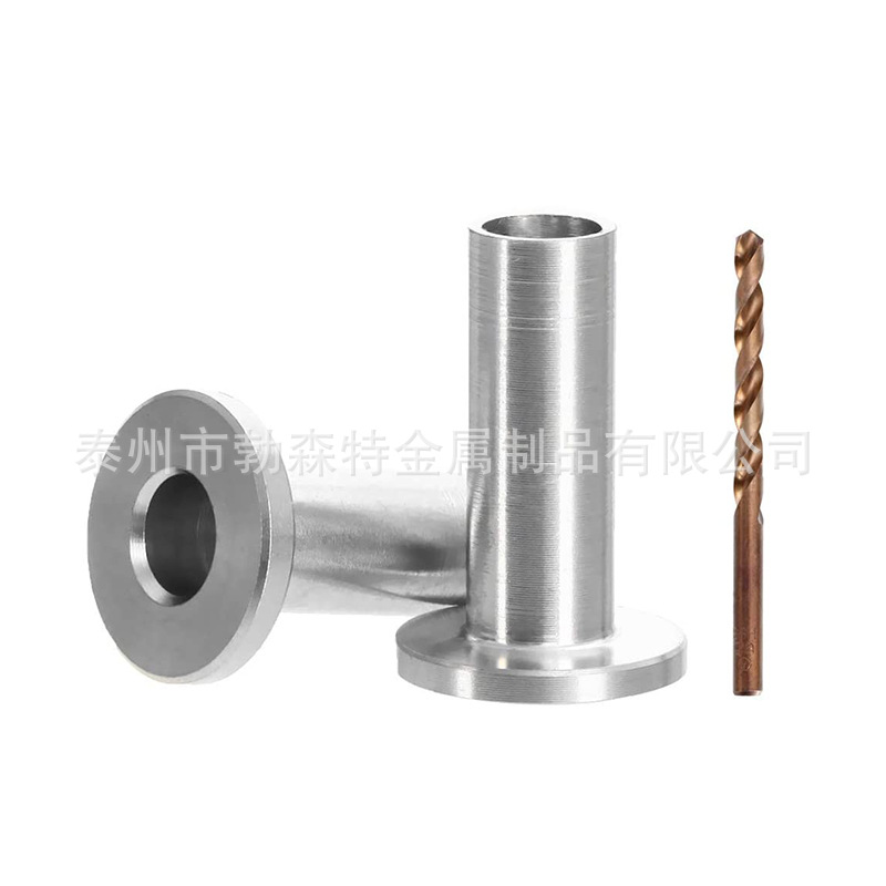 T316不锈钢保护套筒 钢丝绳电缆保护套筒接线器 护栏楼梯连接配件