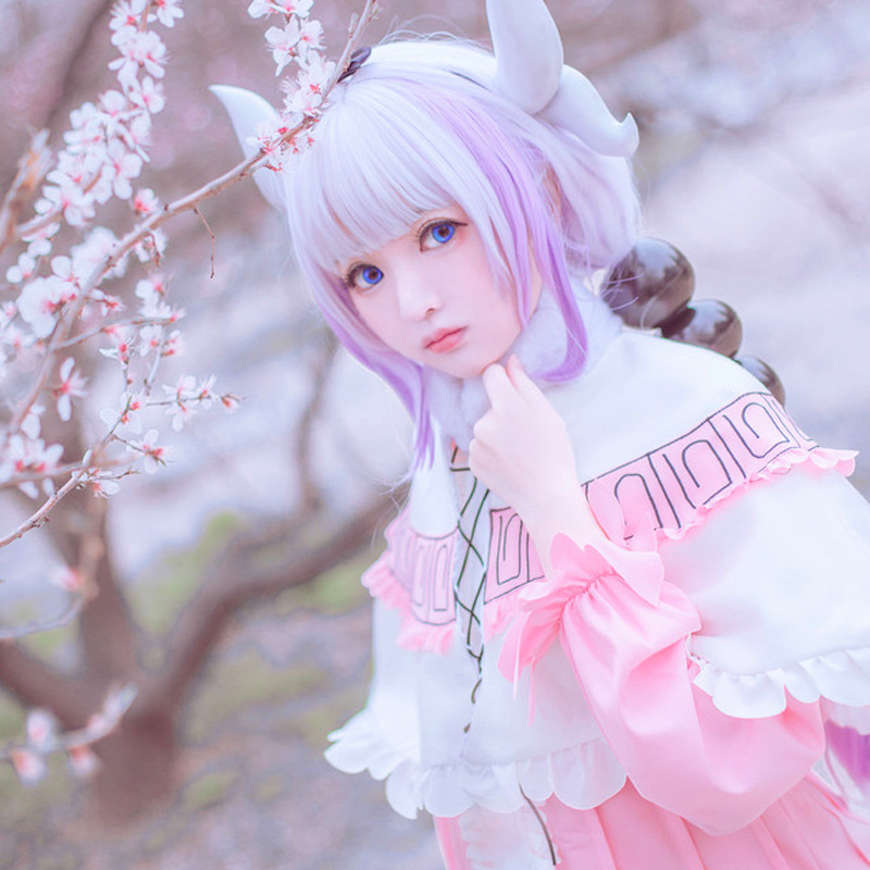 小林家的龙女仆康娜康纳cos假发动漫cosplay假毛服装全套套装-阿里巴巴