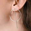 Accessory, earrings, European style, simple and elegant design