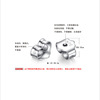 925纯银镀银白K金色耳塞批发 蝴蝶耳堵 银饰品耳饰配件 银耳堵|ms