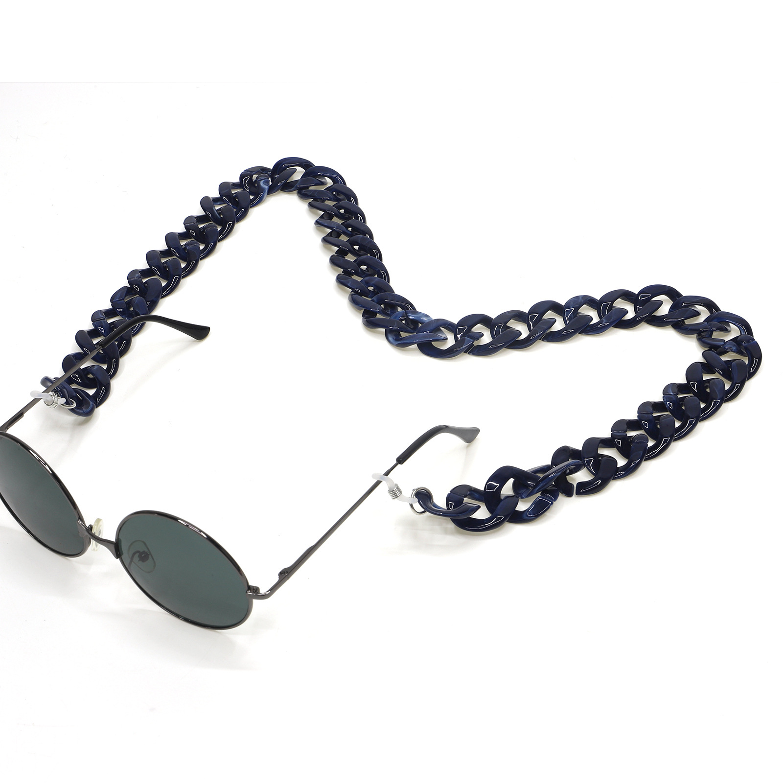 Acrylic Glasses Chain Simple Retro Thick Glasses Rope Fashion Glasses Chain Wholesale Nihaojewelry display picture 8