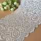 18cm black stretch lace big flower underwear clothing accessories knitted socks lace DIY wedding lace accessories