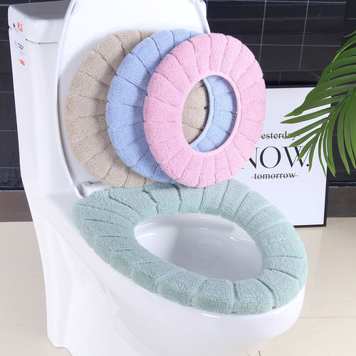Toilet seat thin household O-type extra-large super soft toilet seat soft toilet cover pumpkin toilet seat