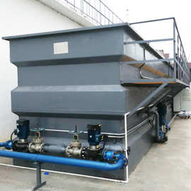 气浮机搅拌站含泥污水处理设备 气浮沉淀过滤一体机 溶气气浮设施