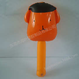 生产 动物棒子 充气广告锤子 充气榔头棒子 充气动物头棒