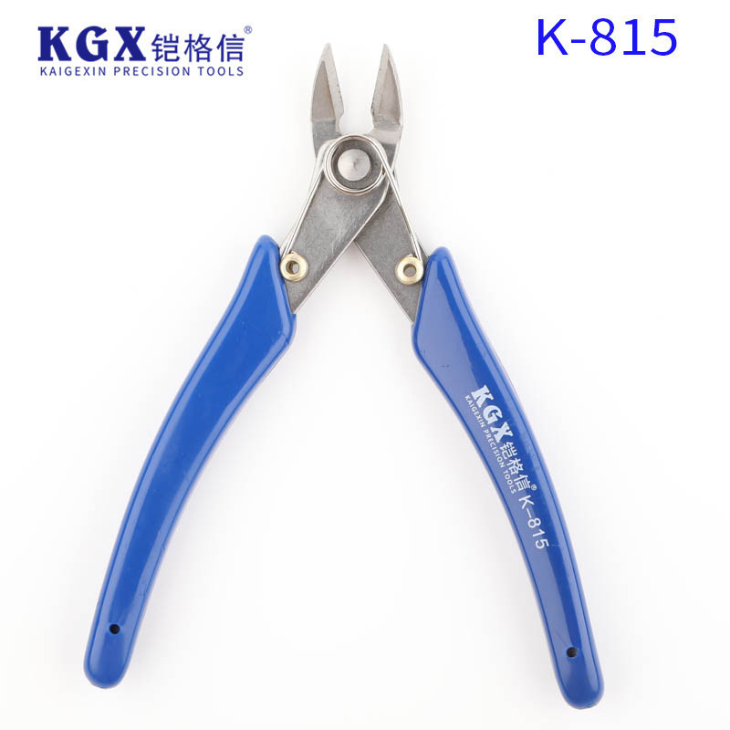 铠格信K-815扁口钳 斜口钳子剪线钳斜嘴钳电工工具钳剪屏蔽罩钳子