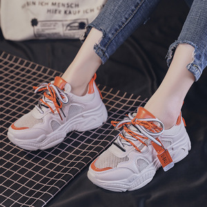 Mesh old father shoes women’s light hollow single mesh shoes breathable mesh sports shoes small white shoes women’s shoe
