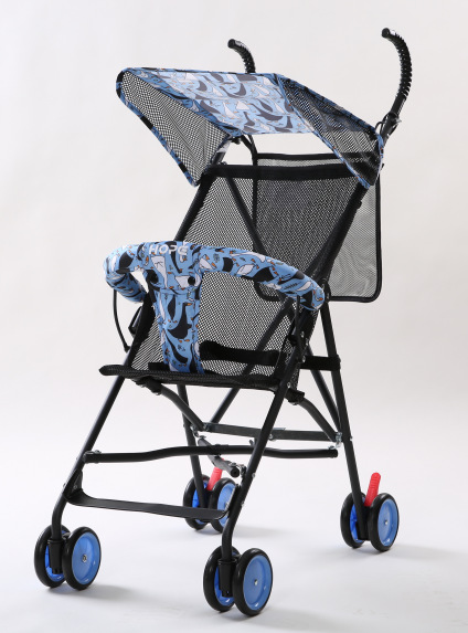 呵宝婴儿折叠轻便携式舒适透气0-3岁推车儿童伞车宝宝四季通用