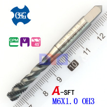 日本OSG A-SFT DIN371 M6*1平头螺旋丝攻盲孔丝锥德标丝攻OSG丝锥