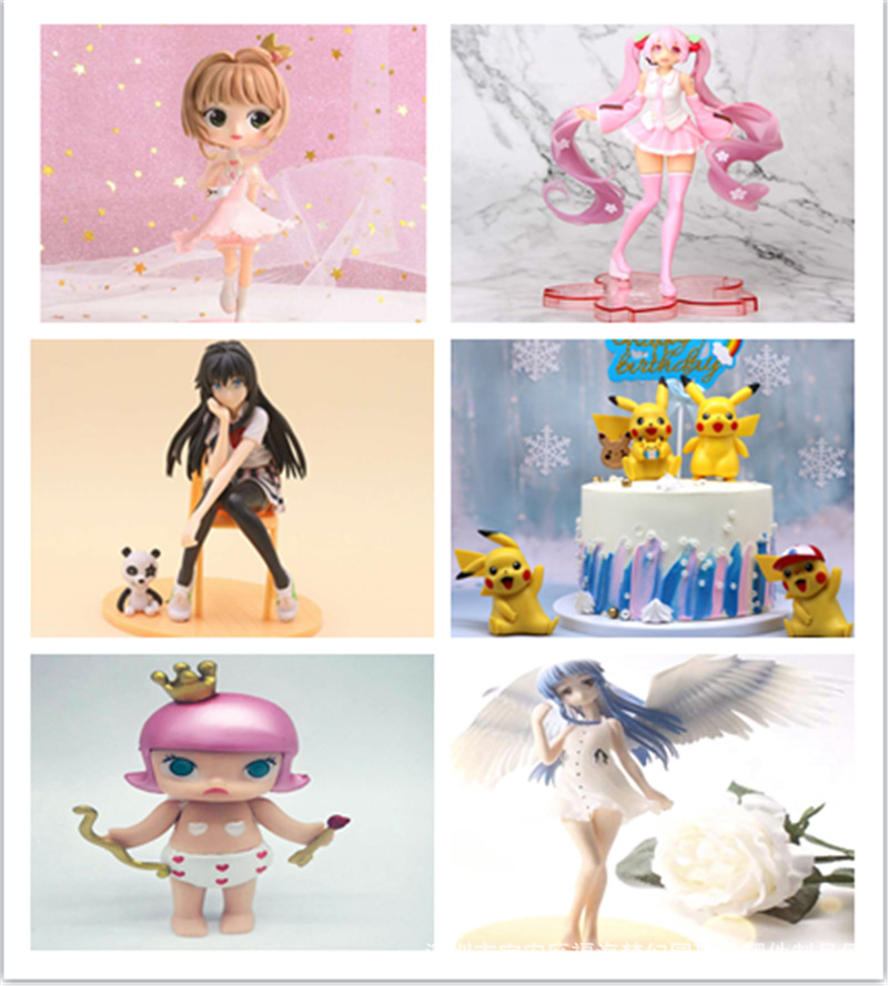 New Sakura initial sound Yukino Pikachu Cupid Sakura angel Heartbeat comic Garage Kit Cartoon