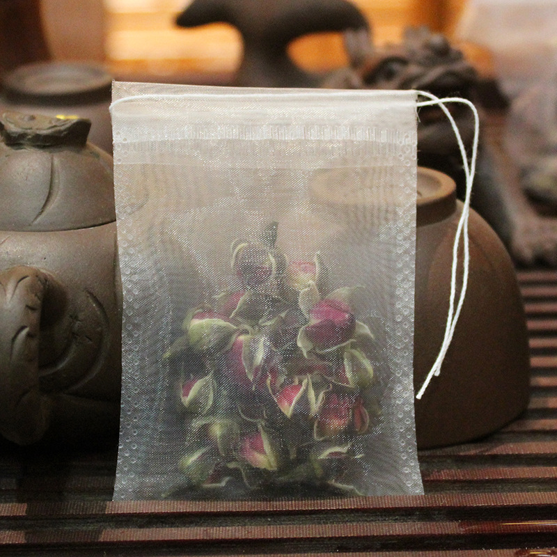 尼龙抽线茶包袋 一次性过滤袋香料袋自制花茶袋泡茶袋定制茶叶袋