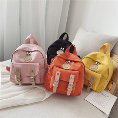Kindergarten Bags 2021 Spring and Summer New Backpack Simple Casual Mini Nylon Backpack Girls Student School Bag