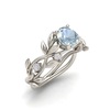 Blue diamond, accessory for princess, wedding ring, wholesale, wish, European style