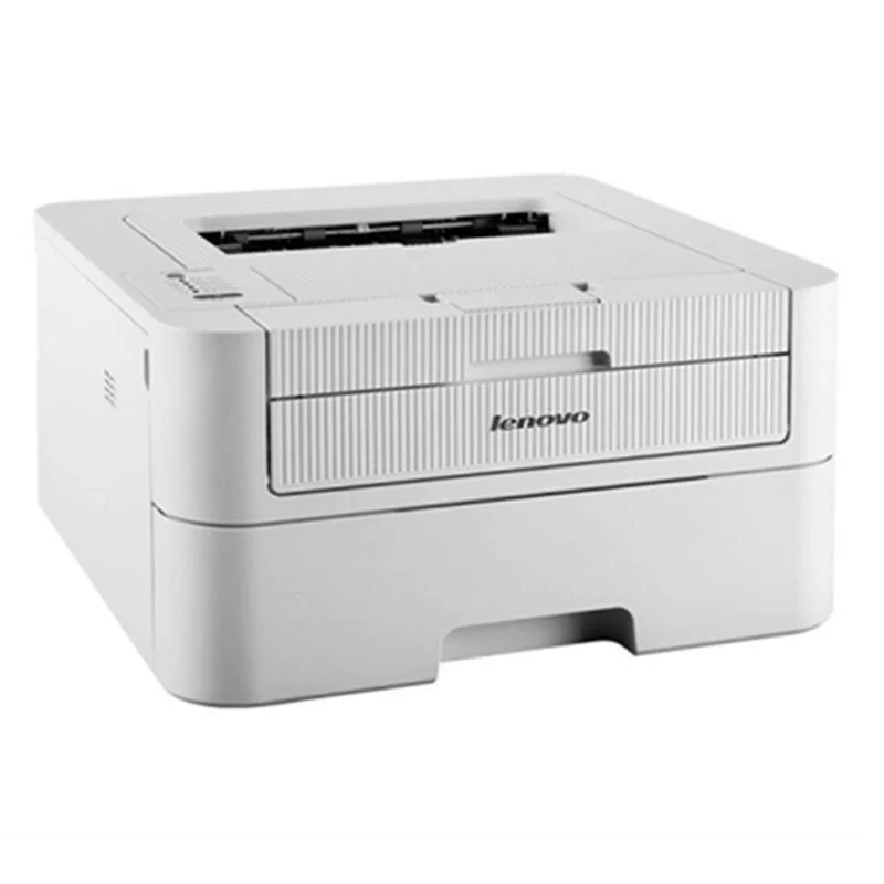 Автоматический двусторонний лазерный принтер Lenovo LJ2405D черного и белого цветов высокоскоростной бизнес коммерческий скорость 30 страниц