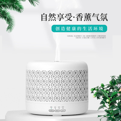 airHoney加湿器家用静音500ml大容量空气净化大型家用精油香薰机|ms