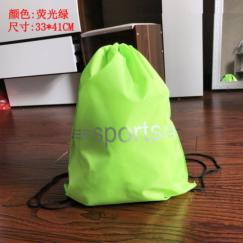 Factory Wholesale Beach Bags / Dual Shoulder Cord Clothing Storage Bags / Waterproof Drawstring Bags / Fitness Swimming Bags