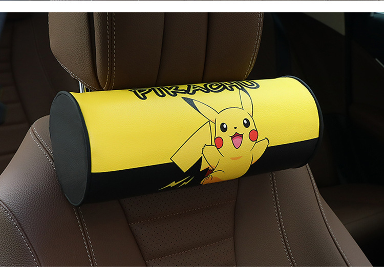 Cute Neck Pillow Memory Foam Cartoon Car Seat Pillow Four Seasons Universal Cushion Car Headrest Waist