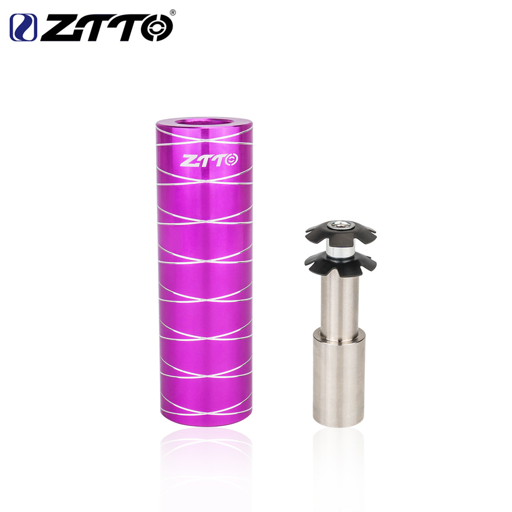 Herramienta de entrada de corazón de flor de horquilla delantera de bicicleta de montaña Juego de cuencos de bicicleta Herramienta de instalación de flor de sol de núcleo colgante de flor de ciruelo sin dientes