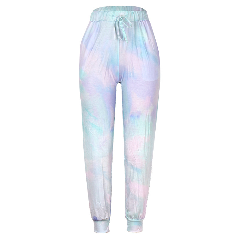 women's loose printe casual pants NSKX5831