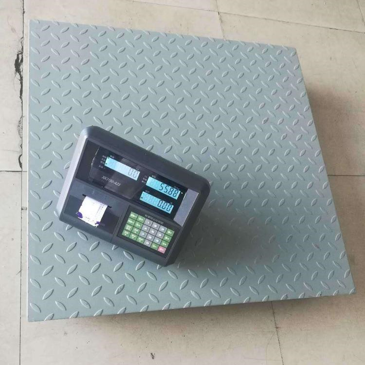 智能打印地磅秤 超亮LED显示磅单地磅 称重数据自动打印平台磅