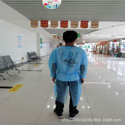 Manufactor wholesale Civil disposable Non-woven fabric Protective clothing disposable Gowns Dust proof clothing Surgical gowns coverall