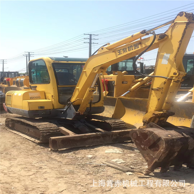 玉柴35-7挖掘机出售,农村挖沟排水使用