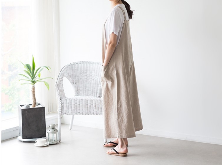 Title 7, Nuevo Mono holgado informal de pierna ancha de ...