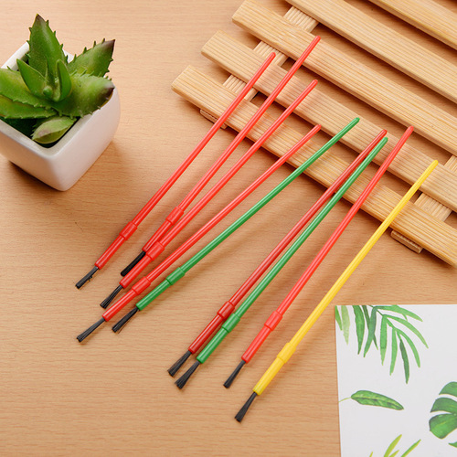 16 cm plastic oil paint brush, brush, small brush, plaster brush, cheap paint brush, glue brush, painting tool