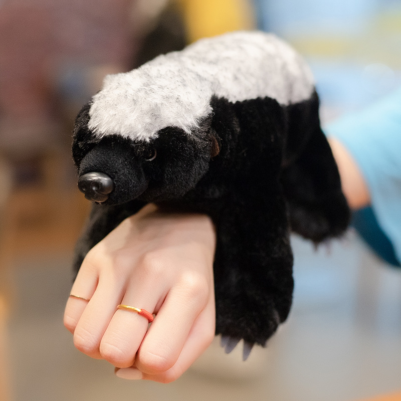 New Flat Head Elder Brother Plush Toy Doll Office Ornaments Rag Doll Car Creative Honey Badger Little Sharp Doll New Flat Head Elder Brother Plush Toy Doll Office Ornaments Rag Doll Car Creative Honey Badger Little Sharp Doll