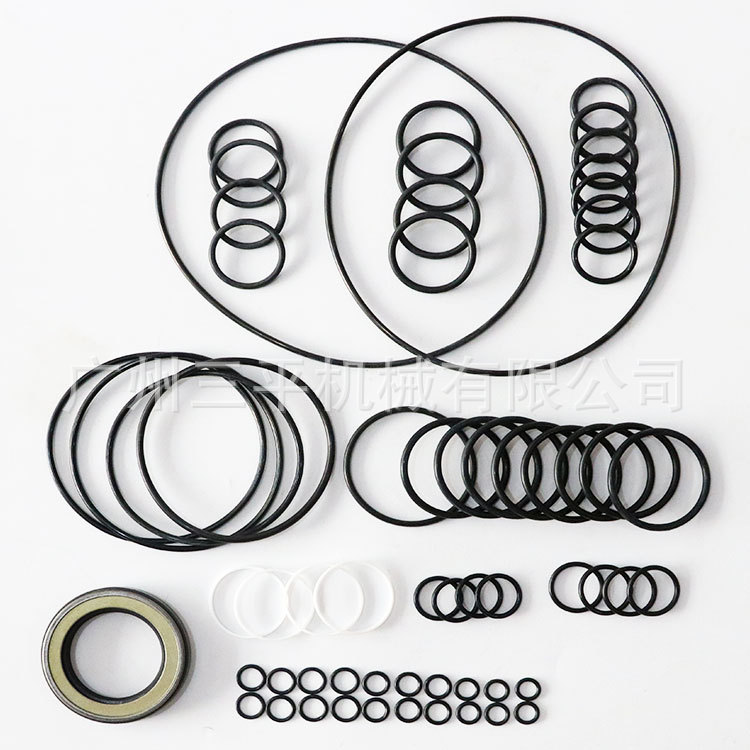 E320B挖掘机液压泵油封修理包 挖掘机液压泵配件密封件