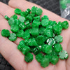 Green beads jade, wholesale, four-leaf clover