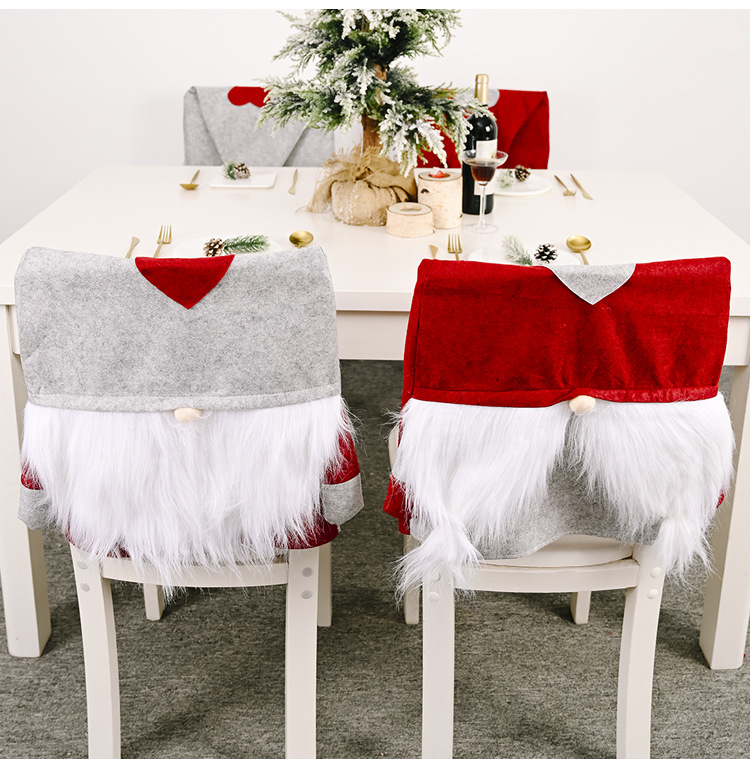 Christmas Ornament Love Forest Elderly Chair Cover display picture 5