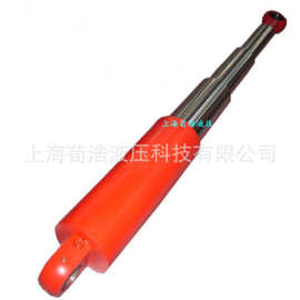 上海荀浩销售单双作用多级液压油缸法兰式三节液压缸