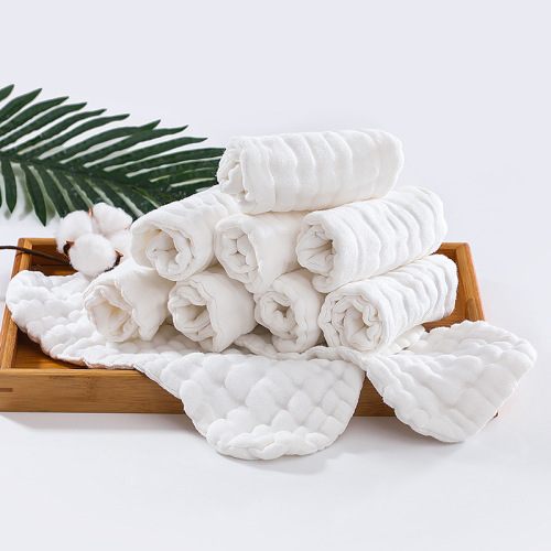 Wholesale baby diaper cotton gauze washable diapers 12-layer gauze peanut-shaped diapers newborn baby pads