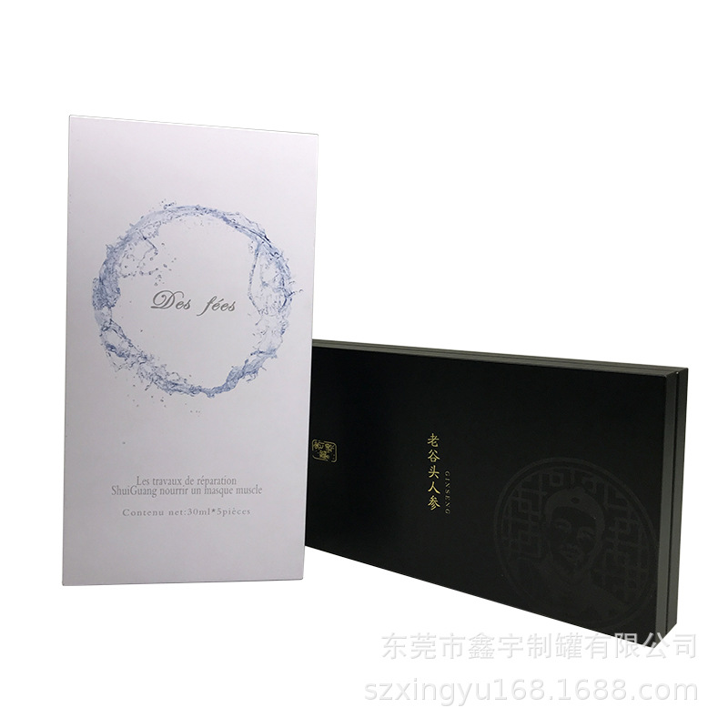 老谷头方形直角罐海马 吉林长春即食松茸片铁罐 人参包装铁罐