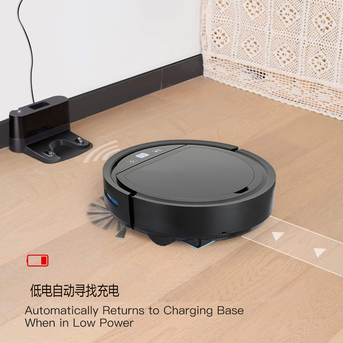 Buy quality Automatic Recharge Threeinone Cleaning Vacuum Cleaner