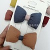 Apple, demi-season cute phone case with bow, cloth, hair accessory