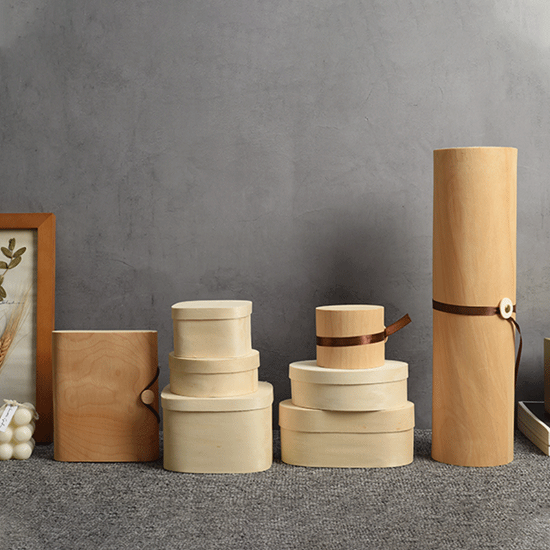 Wooden wooden box