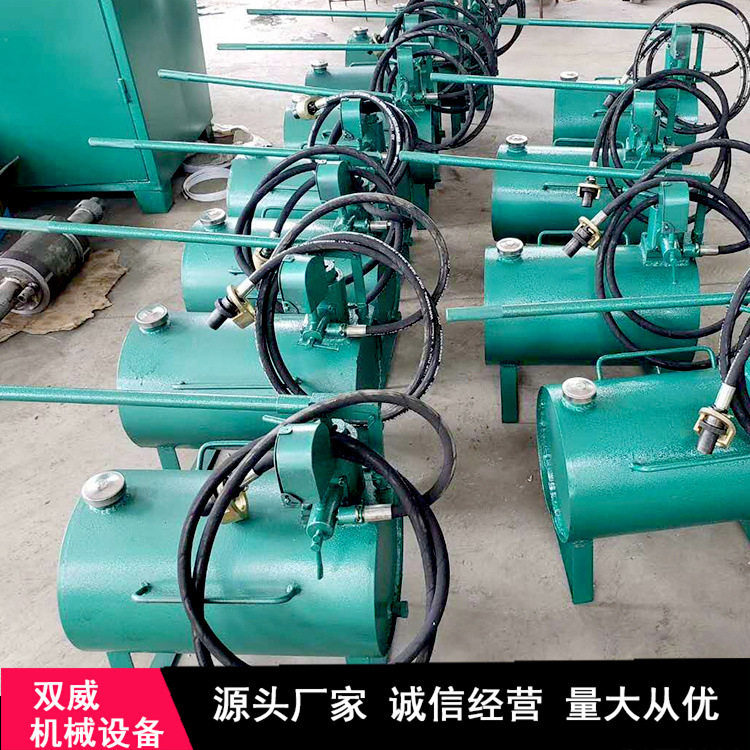 矿用手动液压升柱器厂家  煤矿用下压式手动升柱器厂家双威现货
