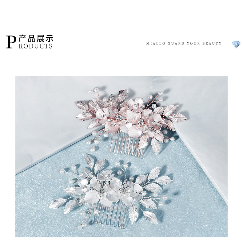 Women's Leaf Rhinestone display picture 4