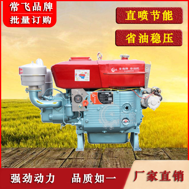 常州单缸柴油机 水冷ZS1115M电启动20马力 常飞牌 厂家直销