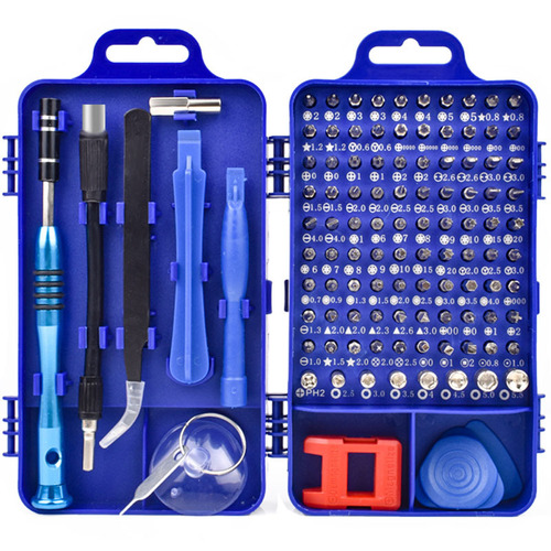 WEEKS 112-in-1 wholesale watch and mobile phone disassembly and repair tools screwdriver chrome vanadium steel screwdriver set
