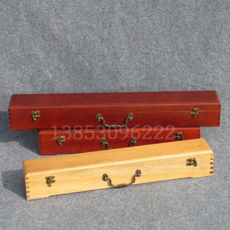 字画盒 香樟木卷轴字画盒 收藏盒 国画盒翻盖式书画各种木盒