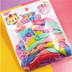 Bulk Thick Mixed Color Round Birthday Balloons Party Decoration Wedding Arrangement Macaron Matte Metal Color Balloons